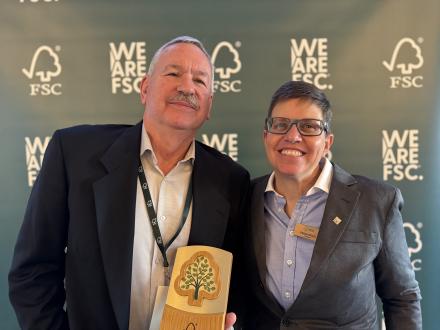 Trillium Pacific Millwork Accepts 2025 Leadership Award