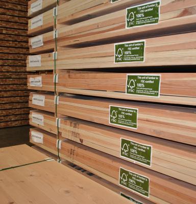 FSC Lumber Stack