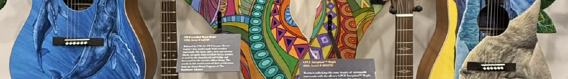 FSC-Certified Martin Guitars Wall